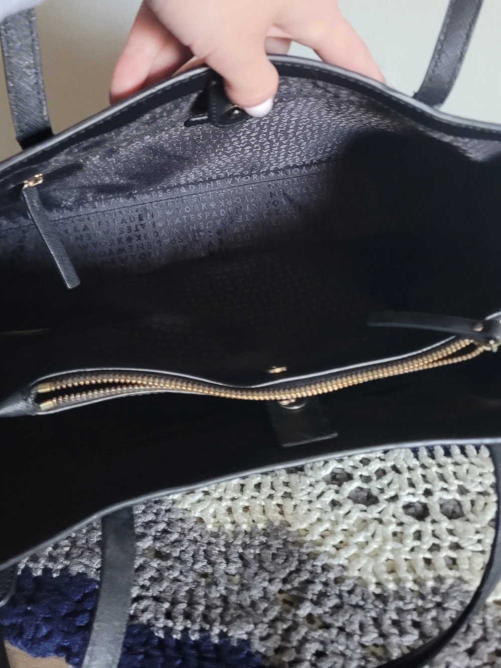 Kate Spade Maiden Way Saffiano Clarke Tote Purse Bag - Picture 6 of 7